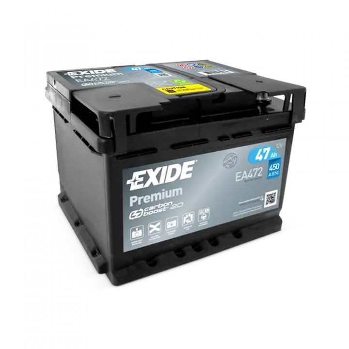 Аккумулятор Exide Premium 47Ah 450A -/+ на сайте 6st.kz