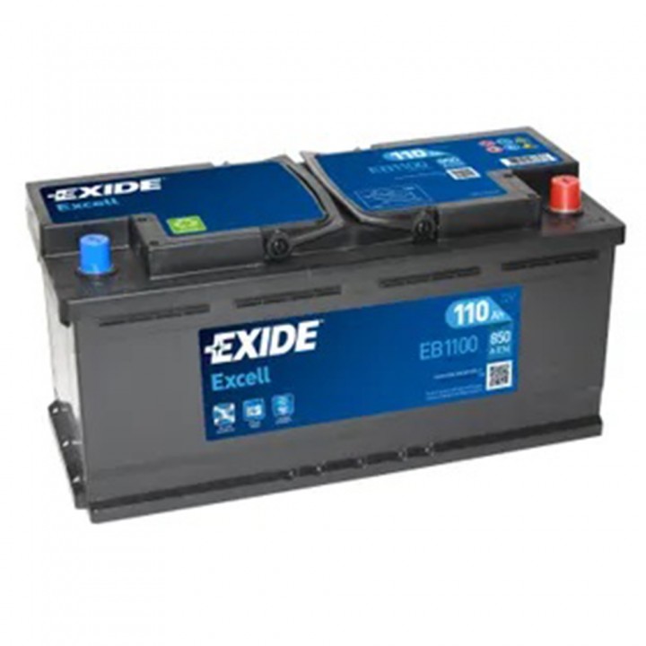 Аккумулятор Exide Excell 110Ah 850A -/+ на сайте 6st.kz