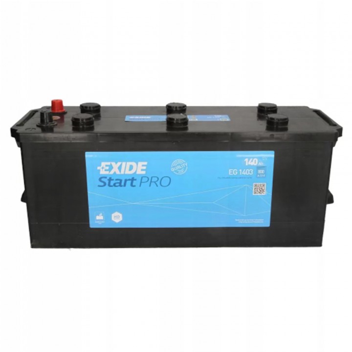 Аккумулятор Exide 140Ah 800A +/- на сайте 6st.kz