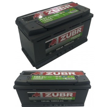 Аккумулятор Zubr Premium 105Ah 1000 A -/+