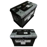 Аккумулятор TITAN Standart 75 Ah 700 A +/-