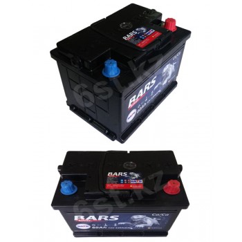 Аккумулятор Барс 60 Ah 530A -/+