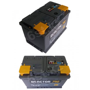Аккумулятор Аком Reactor 75 Ah 820 A -/+