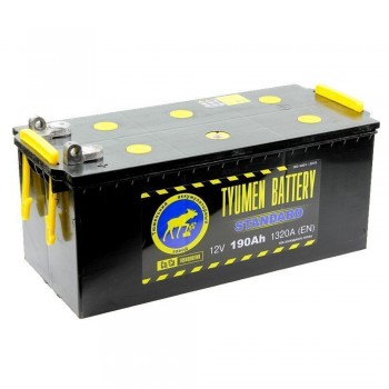 Аккумулятор Тюмень 190Ah 1300A Standart +/-
