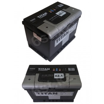Аккумулятор Titan Standart 62 Ah 570 A +/-