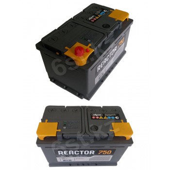 Аккумулятор Аком Reactor 75 Ah 750A +/-