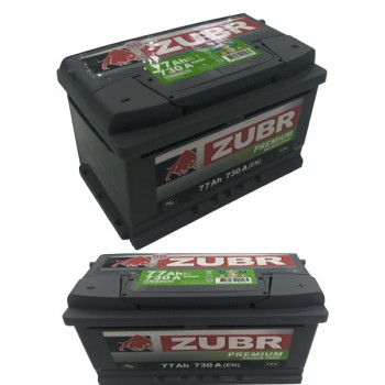 Аккумулятор Zubr Premium 77 Ah 730 A -/+