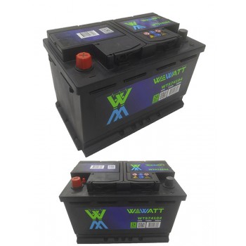 Аккумулятор Wewatt 74 Ah -/+