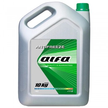Alfa (зеленый) 10л Антифриз