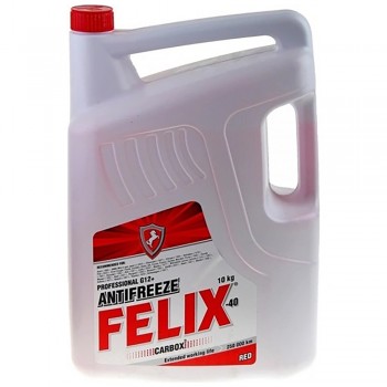 Felix Carbox (красный) 10л Антифриз