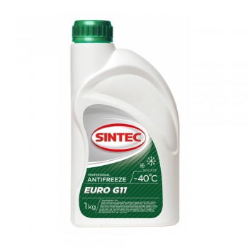 Sintec Euro G-11 (зеленый) 1л Антифриз