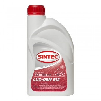 Sintec Lux G-12 (красный) 1л Антифриз