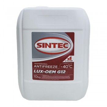 Sintec Lux G-12 (красный) 10л Антифриз