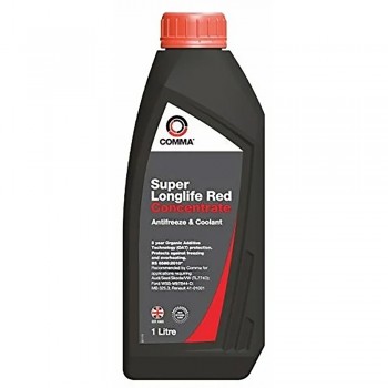 COMMA Super Longlife Red 1L (красный), концентрат G-12 Антифриз