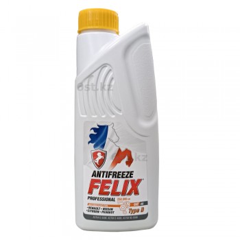 Felix Type D (желтый) 1л Антифриз
