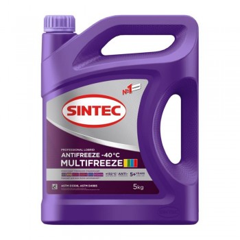 Sintec Multi Freeze (фиолетовый) 5л Антифриз