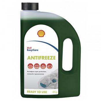 Shell Super protection (зеленый) 4кг Антифриз