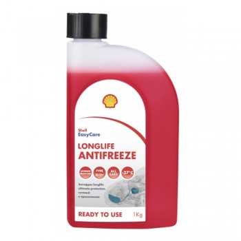 Shell Longlife ultimate (красный) 1кг Антифриз