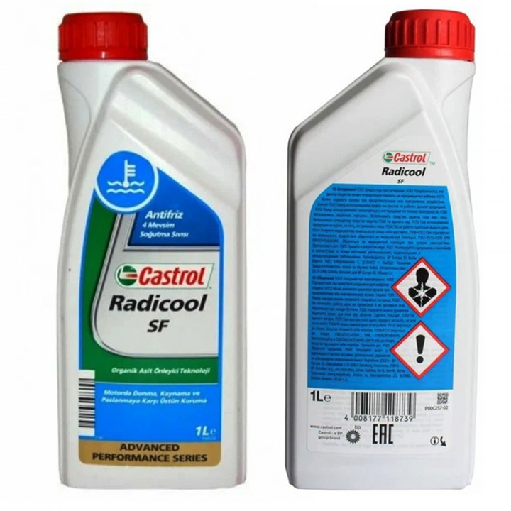 Castrol Radicool SF (красный) концентрат 1л Антифриз в Караганде