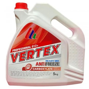 Vertex Carboxylate G12+ (красный) 5кг Антифриз