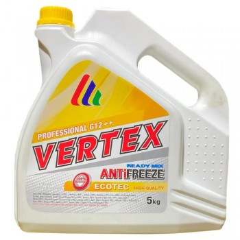 Vertex Ecotec G12++ (желтый) 5кг Антифриз