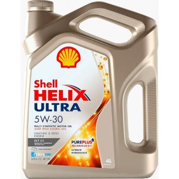 SHELL Helix Ultra ECT C3 5W-30 4 л