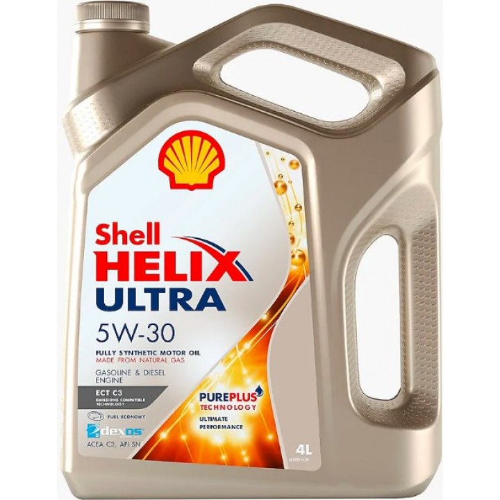 Моторное масло SHELL Helix Ultra ECT C3 5W-30 4 л в Караганде