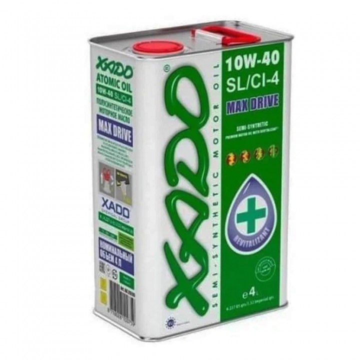 Моторное масло XADO Atomic Oil 10W-40 4 л в Караганде