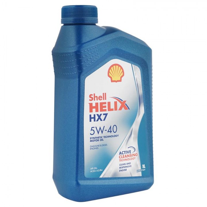 Моторное масло SHELL Helix HX7 5W-40 1 л в Караганде
