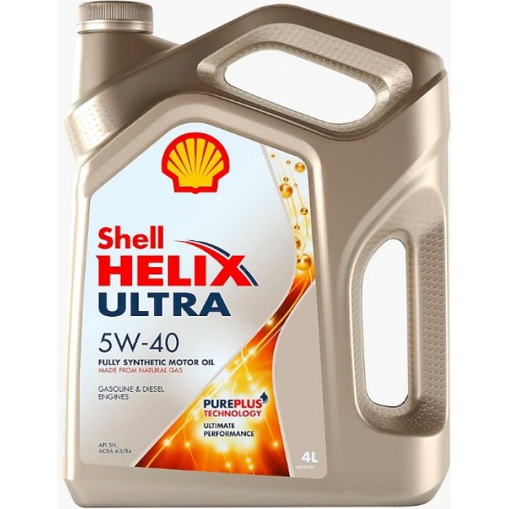 Моторное масло SHELL Helix Ultra 5W-40 4 л в Караганде