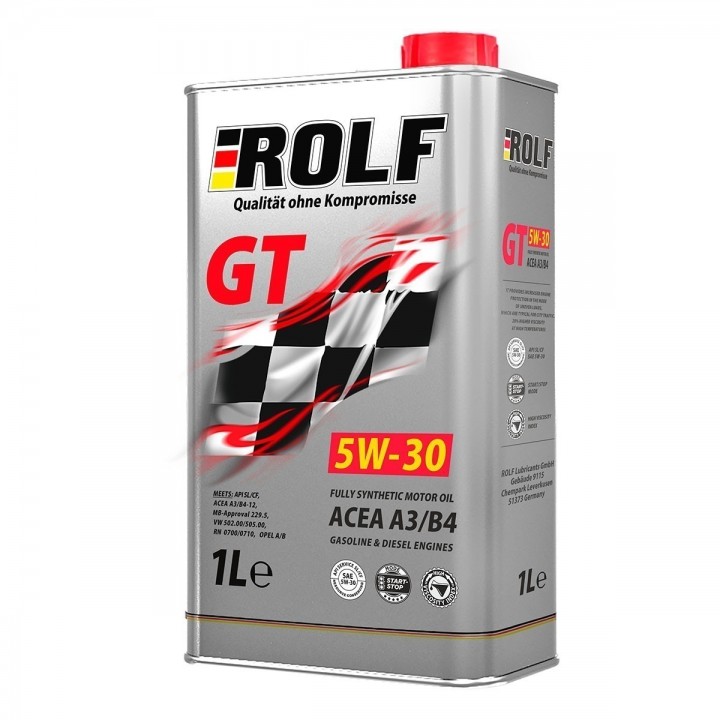 Моторное масло Rolf GT 5W-30 1 л в Караганде
