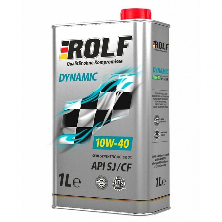 Моторное масло Rolf Dynamic 10W-40 1 л в Караганде