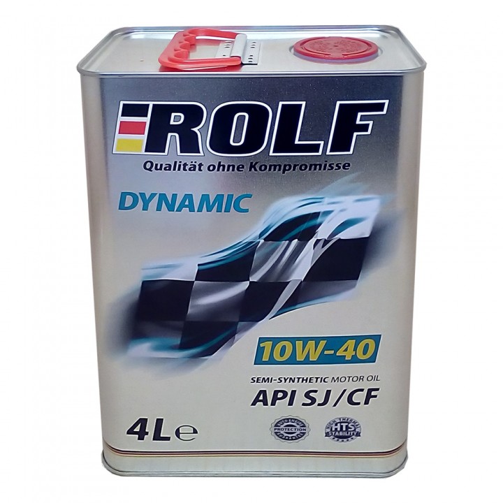 Моторное масло Rolf Dynamic 10W-40 4 л в Караганде