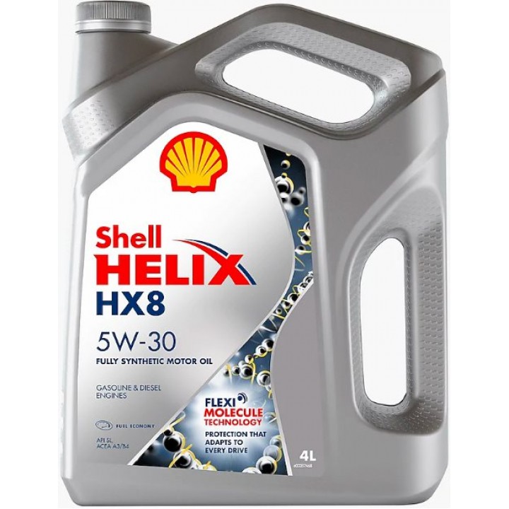 Моторное масло SHELL Helix HX8 Synthetic 5W-30 4 л в Караганде