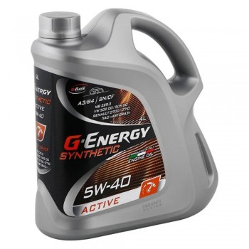 G-Energy 5w/40 Syntetic Active 4л