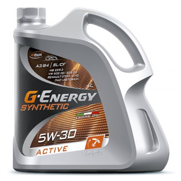 Моторное масло G-Energy 5w/30 Syntetic Active 4л в Караганде