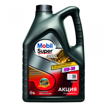 MOBIL Super 3000 FE 5W30 5 л