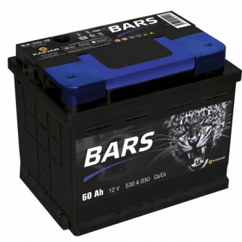 Аккумулятор Барс Silver 60 Ah 530A -/+