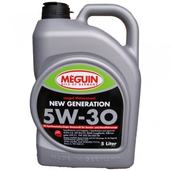 Meguin 5W30 New Generation 5л 6513
