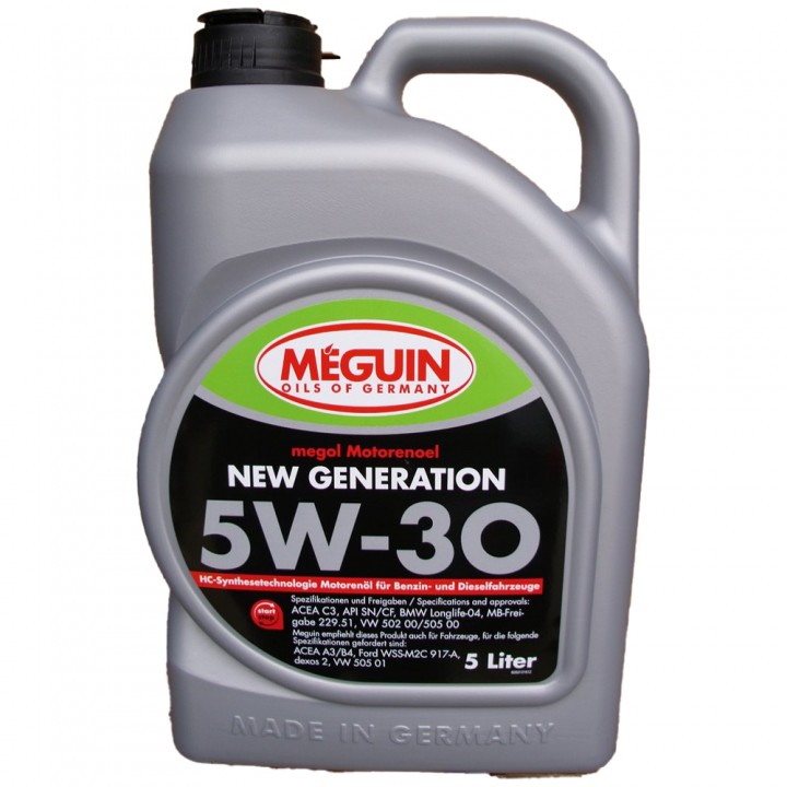 Моторное масло 5W30 New Generation (5l) Meguin 6513 в Караганде