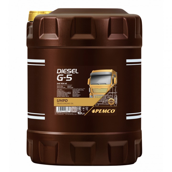 Моторное масло Pemco Diesel 10W/40 Diesel G-5 10 л в Караганде