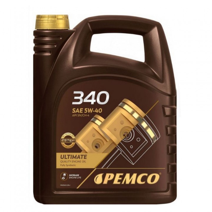 Моторное масло Pemco Ultimate 340 5W-40 4л в Караганде