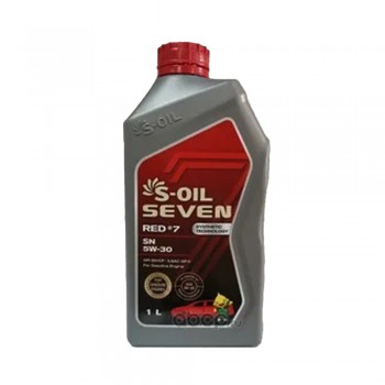 S-Oil RED#7 SN 5w/40 1 л