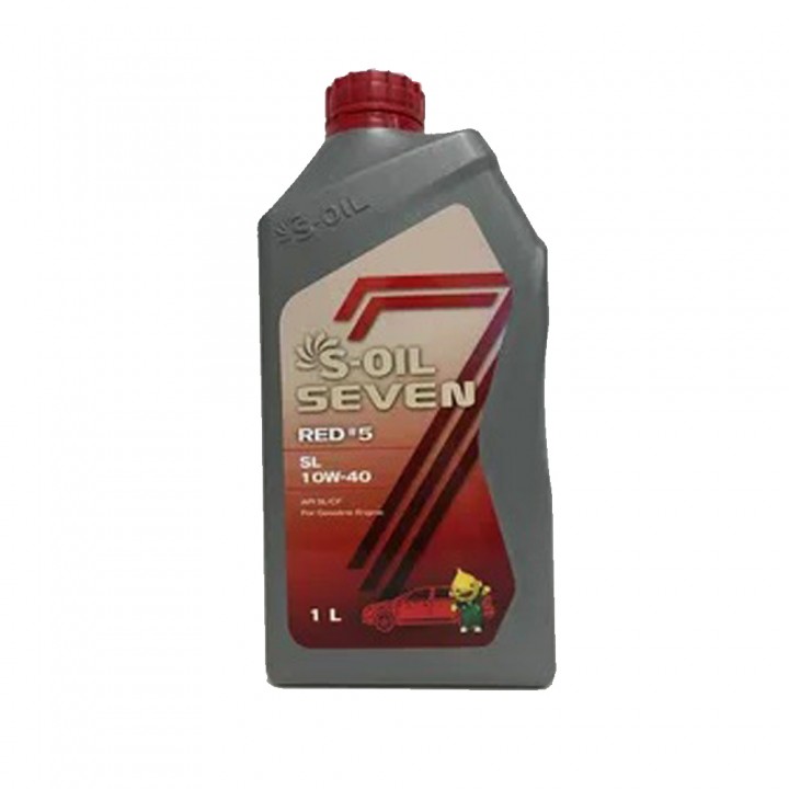 Моторное масло S-Oil RED#5 SL 10W/40 1 л в Караганде