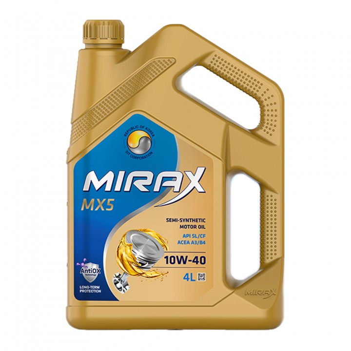 Моторное масло Mirax MX5 10w/40 4 л в Караганде