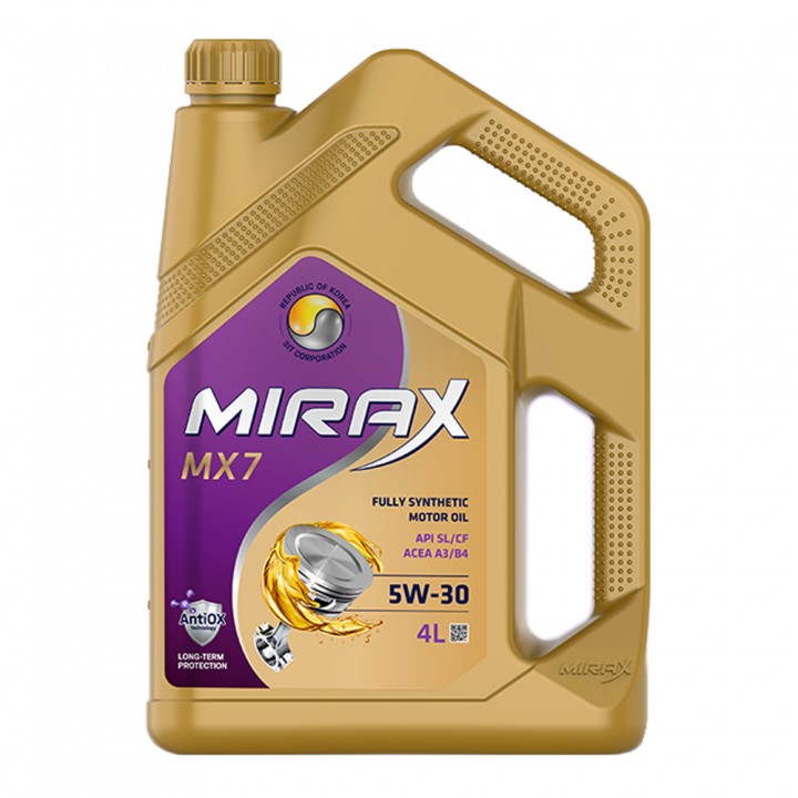 Моторное масло Mirax MX7 5w/30 4 л в Караганде