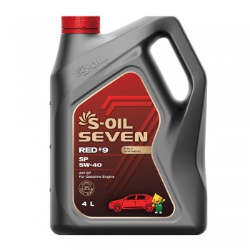 S-Oil RED#9 SP 5w/40 4 л