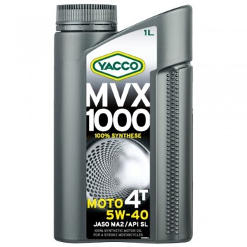 Yacco 4T MVX 1000 5W40 1 л