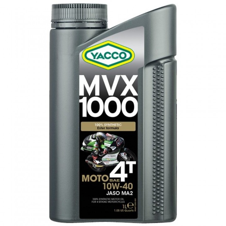 Моторное масло Yacco 4T MVX 1000 10W40 1 л в Караганде