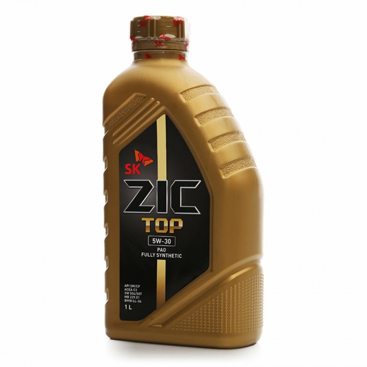 Моторное масло ZIC 5w/30 Top 1л в Караганде